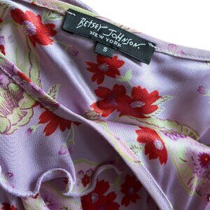 Betsey Johnson | Vintage Y2K Floral Slip Dress - Size S